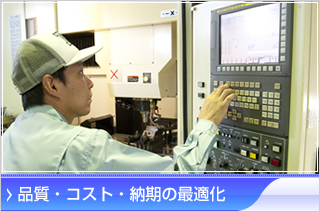 品質・コスト・納期の最適化